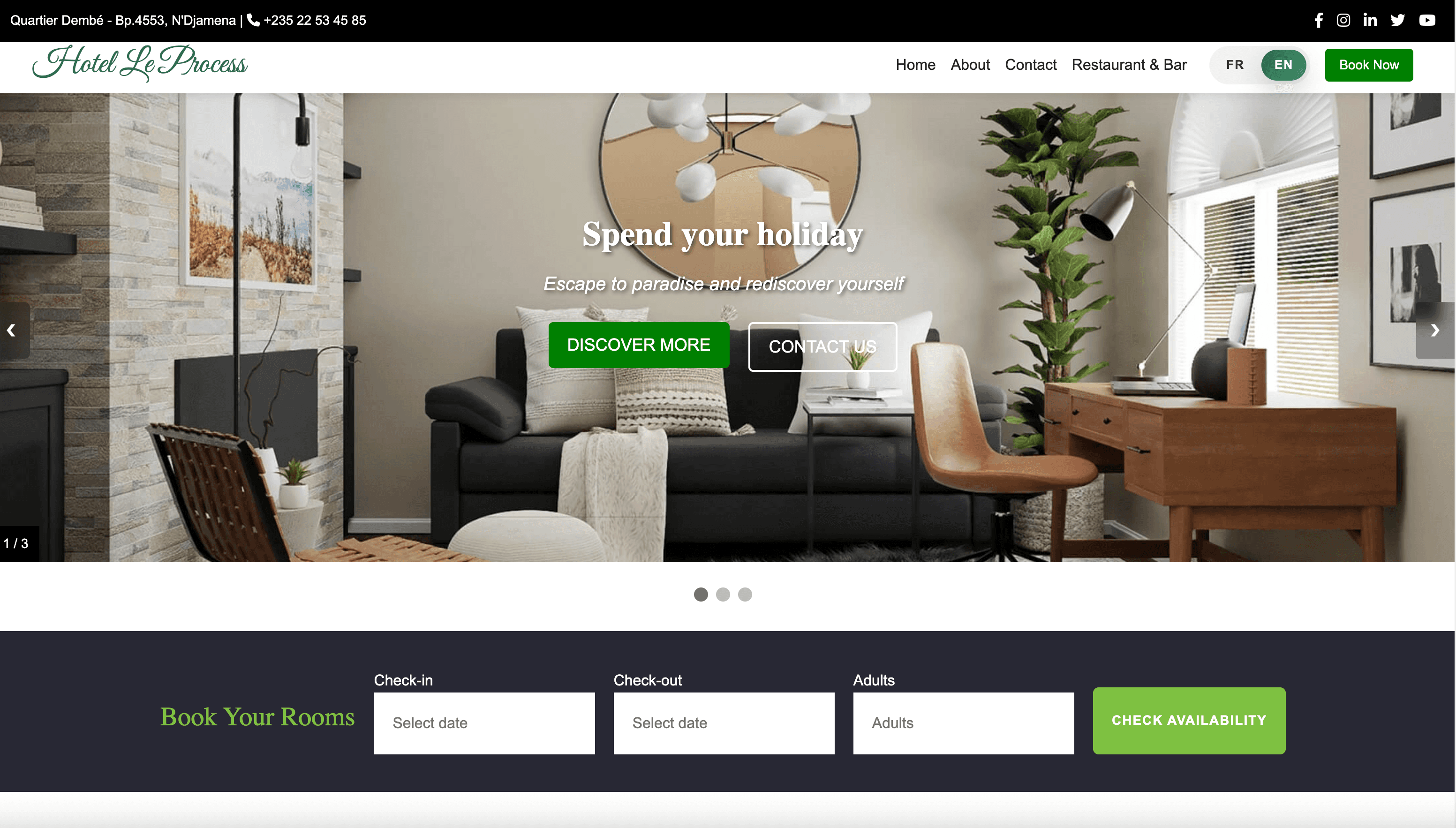Hotel Reservation Platform